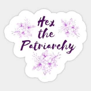 Hex the Patriarchy Sticker